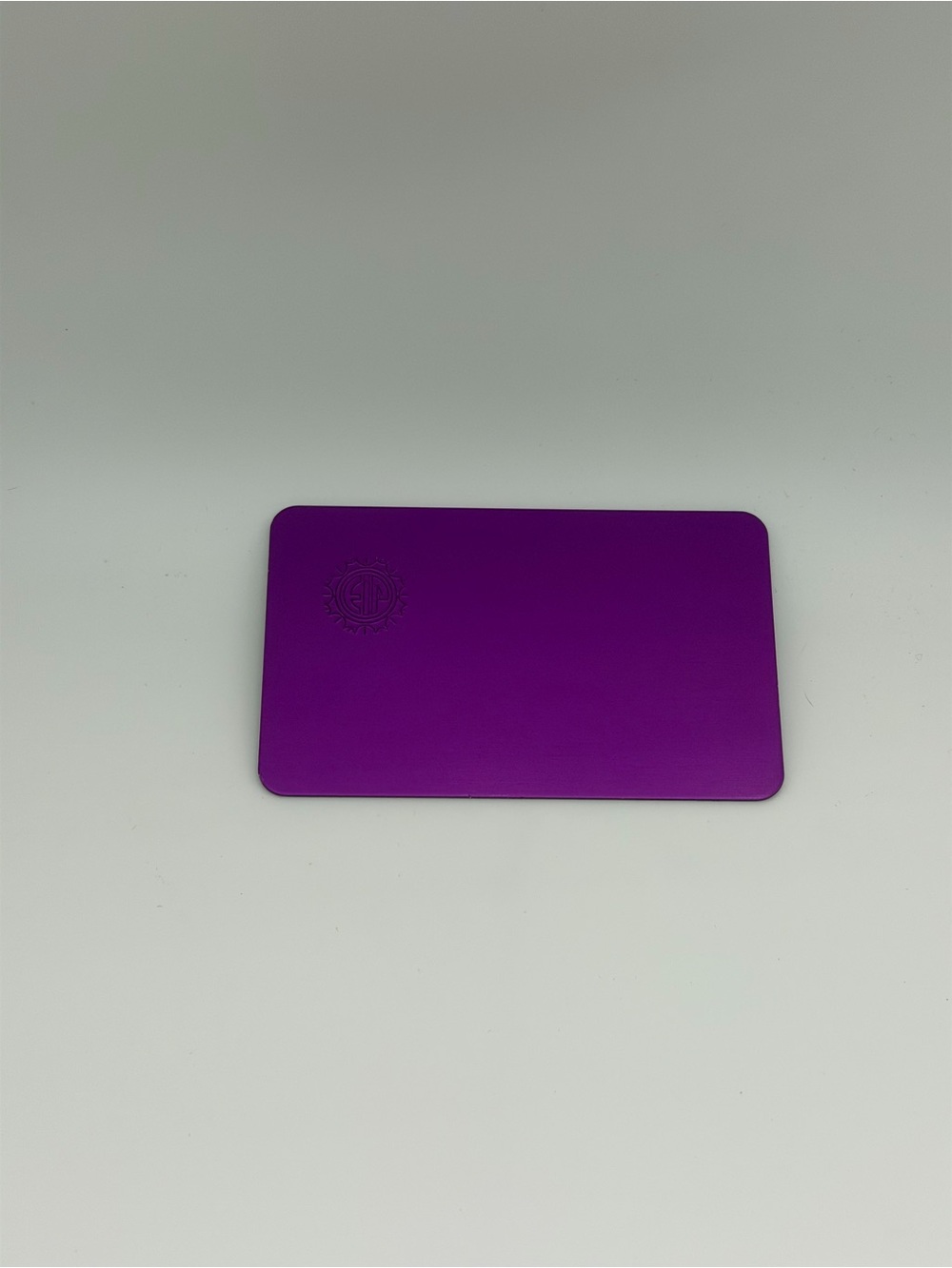 EIP Original Nikola Tesla Positive Energy Purple Plate 2.5”x4.5”